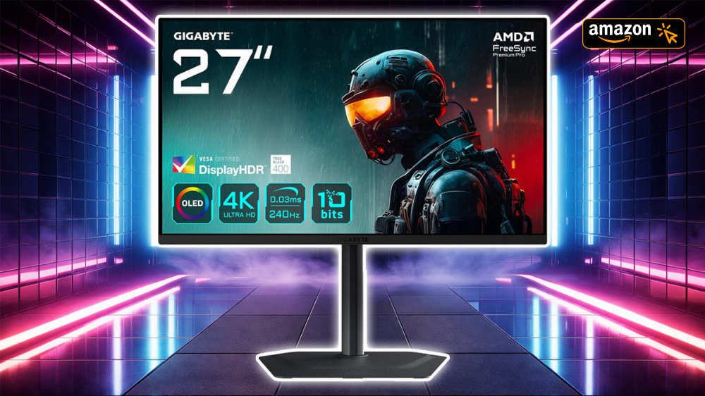Rekordrabatt für OLED-Monitor mit 4K UHD und 240 Hz: Gigabyte MO27U2 bei Amazon
