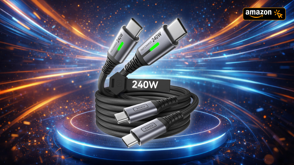 Mega-Zahl, kleiner Preis: 240-W-USB‑C‑Kabel im Deal - was dahinter steckt