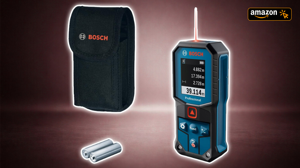 Rekordpreis für Bosch: Laser-Entfernungsmesser war nie günstiger als jetzt bei Amazon
