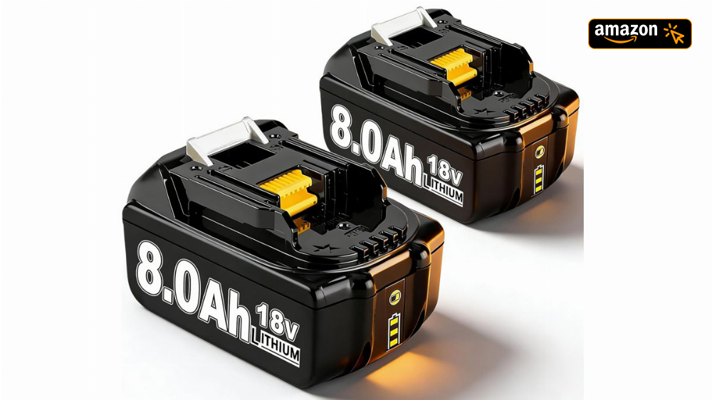 18V-Akkus für Makita-Werkzeuge zum Spottpreis: Für 39,99€ wirklich 2x 8,0 Ah?