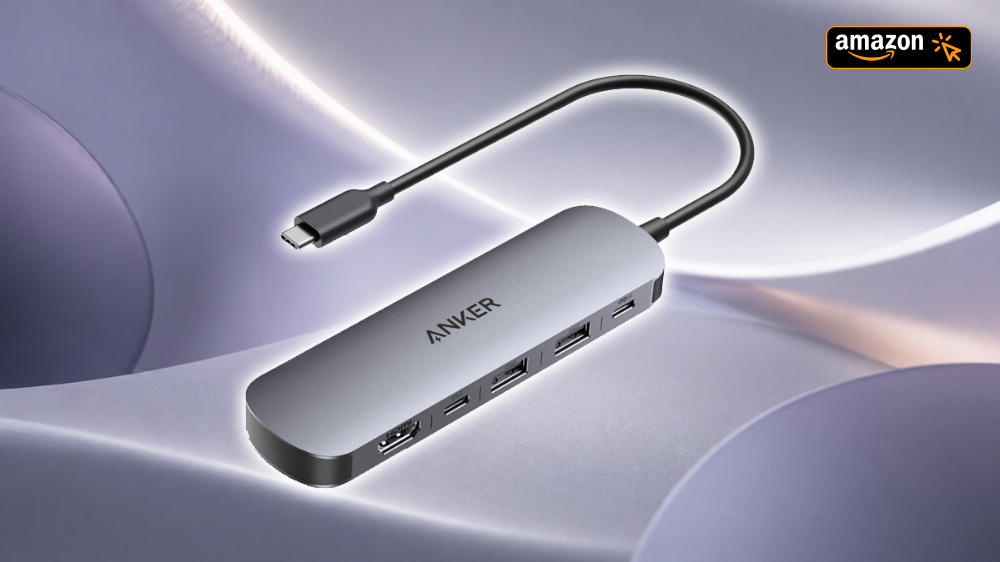 Ein USB-C-Port wird zu sieben Anschlüssen: Anker-Hub jetzt zum Sonderpreis bei Amazon