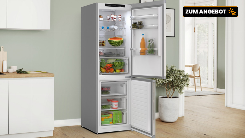 Bosch-Kühlschrank günstiger als je zuvor: Höchste Energieeffizienz bei Media-Markt-Angebot