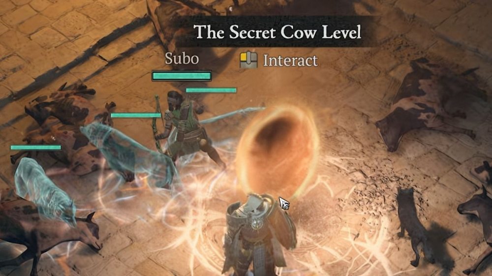 Diablo 4: Spieler schalten geheimes Kuhlevel frei und finden weiteres Geheimnis