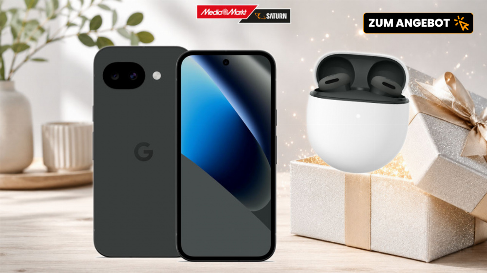 Bis zu 220 Euro ggü. UVP sparen & Gratis-Kopfhörer beim Google Pixel 10(a) bei MediaMarkt erhalten