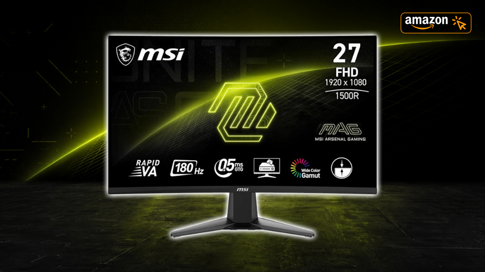 Gaming-Monitor zum Sparpreis: MSI-Modell mit 180 Hz jetzt unter 100 Euro