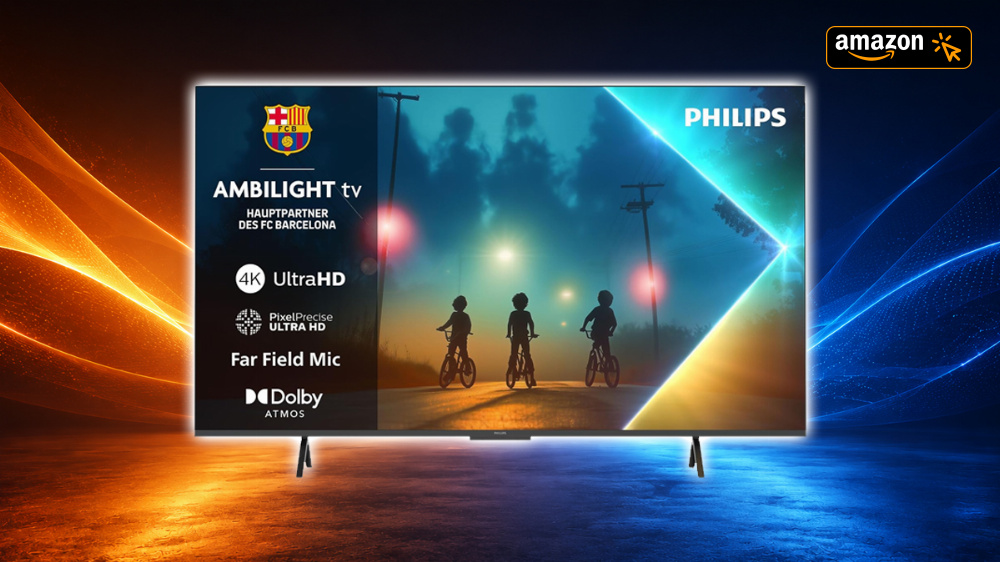 Für unter 300 Euro: Philips-TV mit Ambilight bei Amazon zum Sonderpreis im Angebot