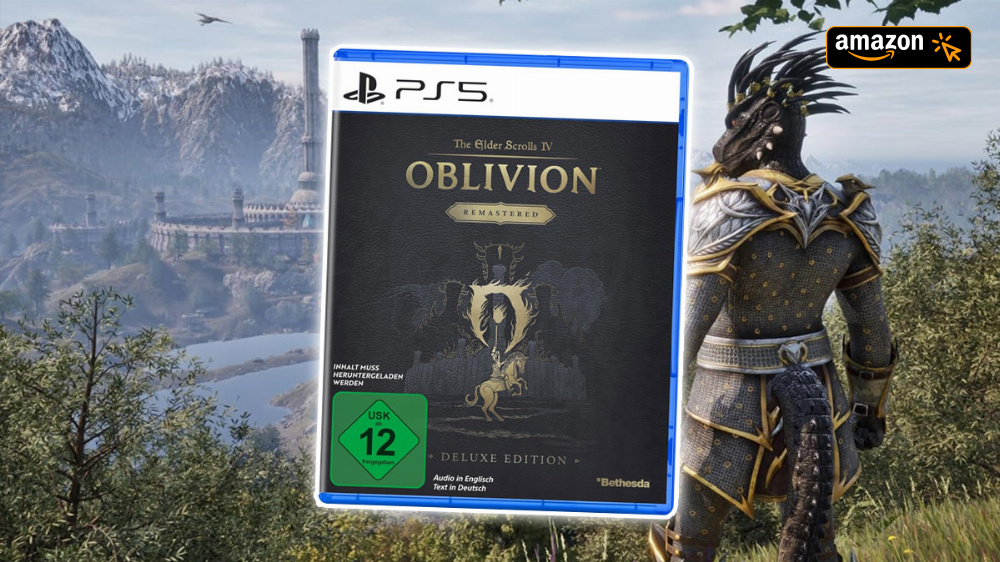 Oblivion Remastered: Deluxe Edition für PS5 geht gerade zum Top-Preis weg