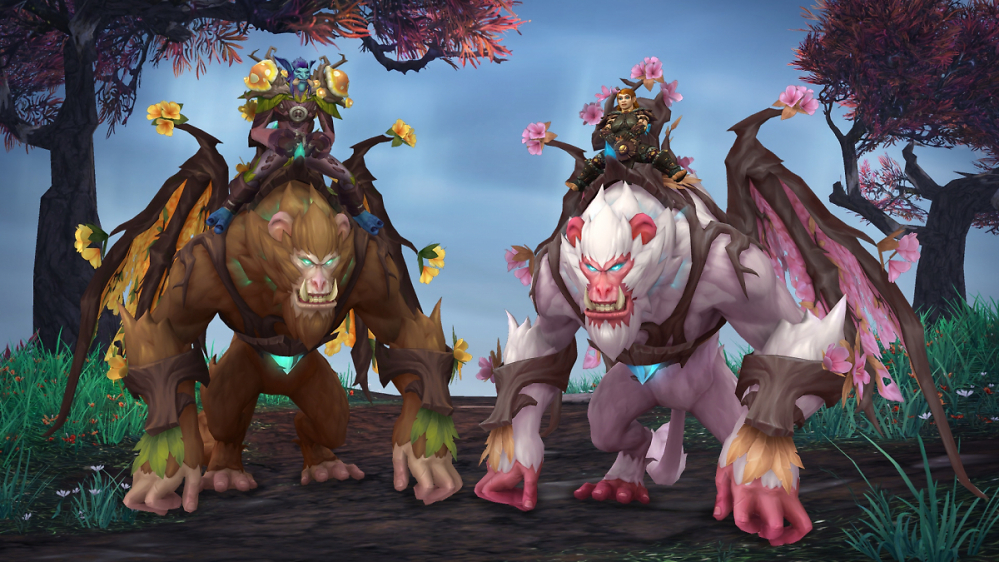 WoW: Blizzard bringt zwei richtig schräge Affen-Mounts für je 25 Euro