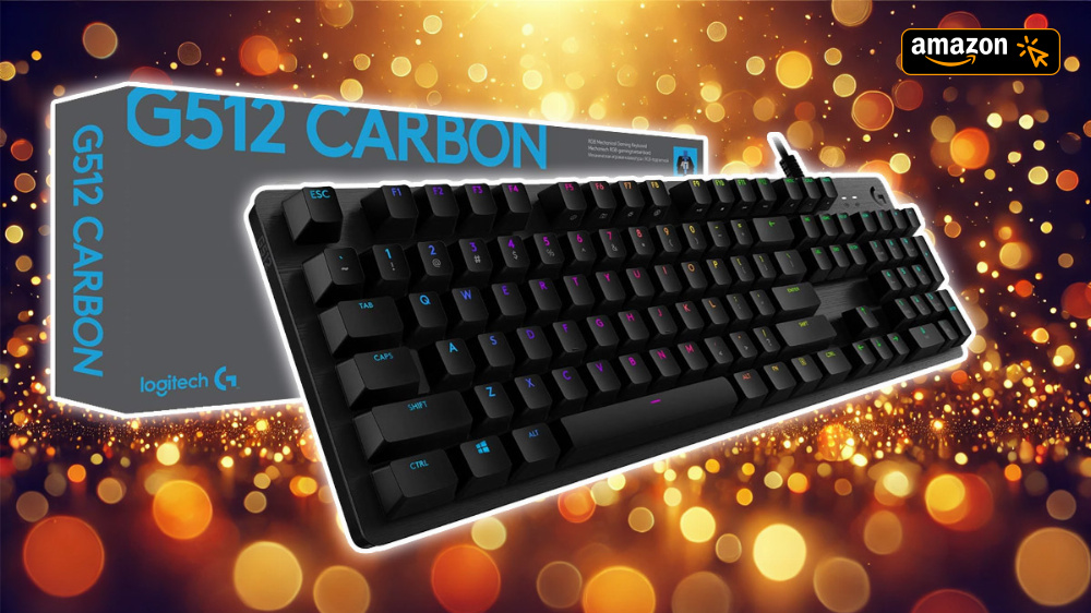 Logitech G512 Carbon zum besten Preis seit Jahren: Hoher Rabatt auf Metall-Tastatur