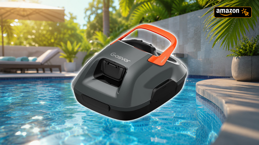 Nie wieder Poolboden schrubben? Dieser Poolroboter ist bei Amazon gerade im Angebot