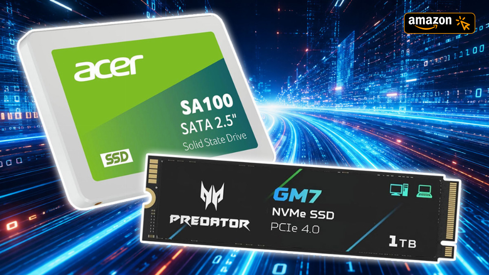 Prime Day 2026: Acer-SSDs bis 4 TB jetzt deutlich günstiger - NVME und SATA