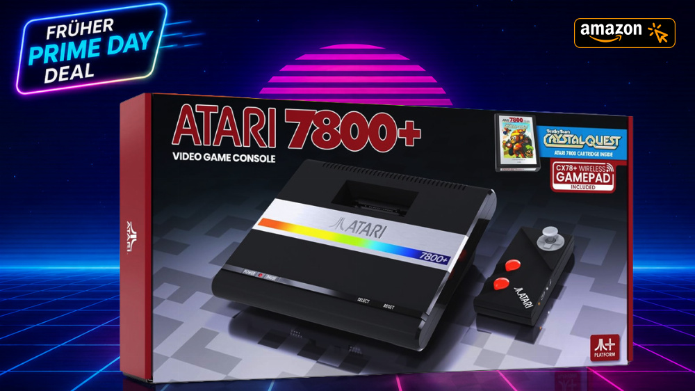 Retro, Pixel und Prime Day: Atari 7800+ jetzt deutlich günstiger im Angebot