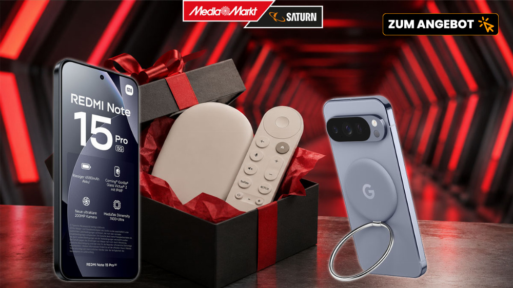MediaMarkt schenkt MwSt. und Zubehör im Wert von 145,99 Euro beim Google Pixel 10 - und weitere Smartphone-Deals