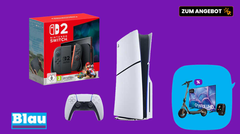 Konsole statt Handy: Dieser Mobilfunktarif kommt mit PS5 oder Switch 2 samt Mario Kart World