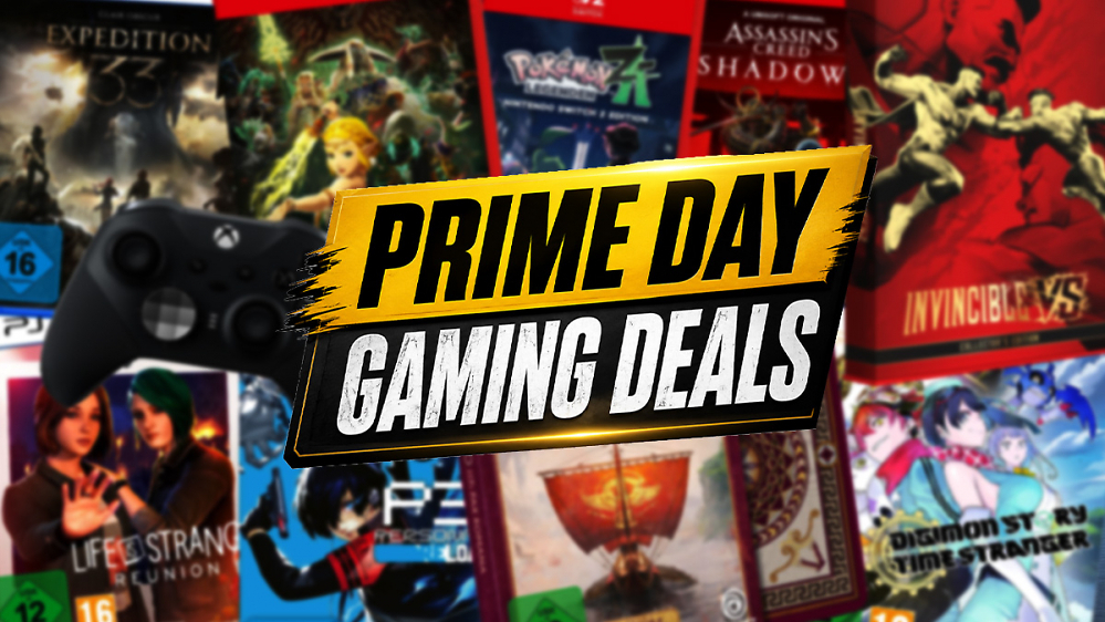 Prime Day für Gamer: Die besten Spiele-Deals für Nintendo Switch 2, PS5, Xbox und PC