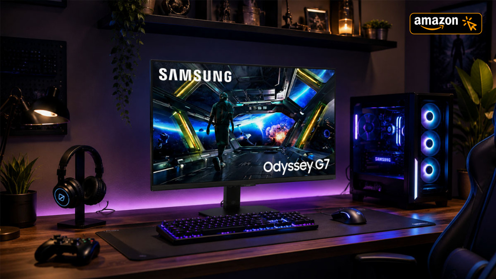 Preisrutsch vor Prime Day | Tiefstpreis bei 32-Zoll-UHD-Monitor von Samsung mit 144 Hz
