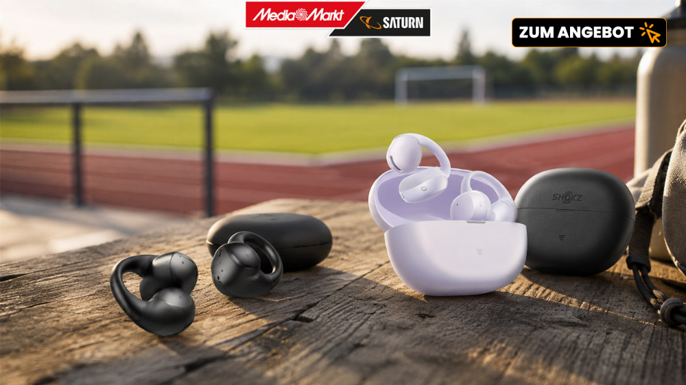 Mit mehr Komfort: Neue Shokz OpenDots Air und 2 mit mehr Klang und Halt beim Sport