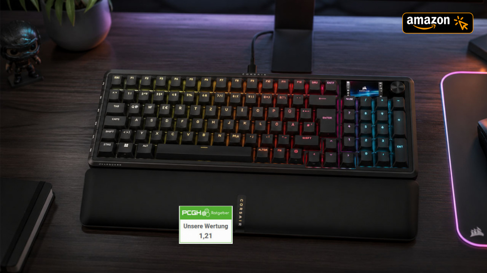 Nie günstiger | "Sehr gute" Corsair Vanguard Pro 96 mit 8000 Hz