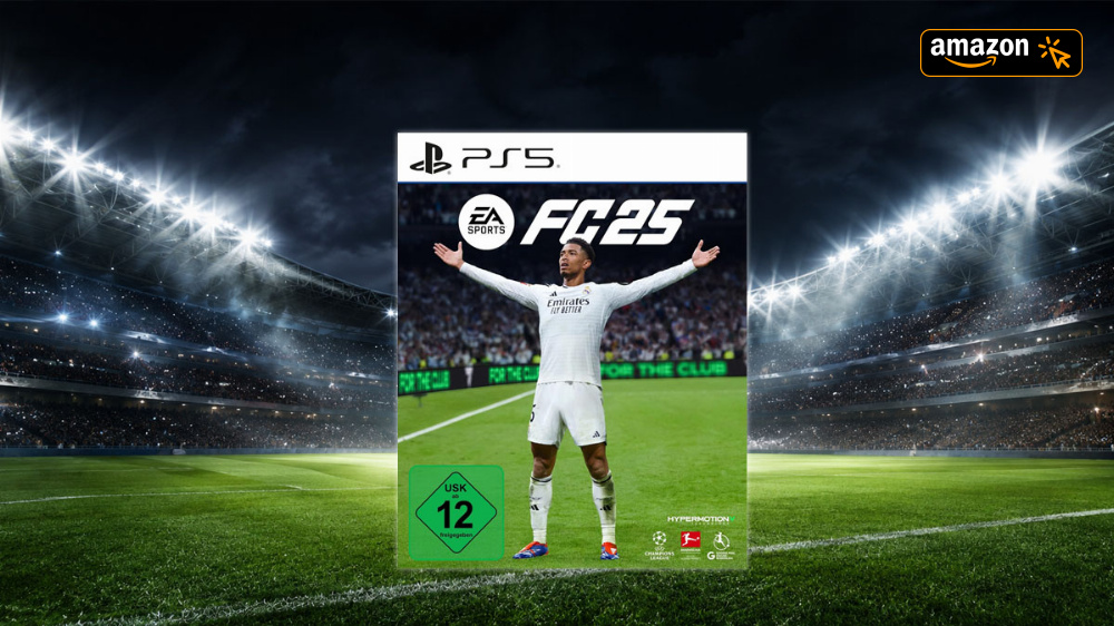 Mit 75 % Rabatt auf UVP - nur 7,59 Euro | EA Sports FC 25 zum Amazon-Tieftspreis