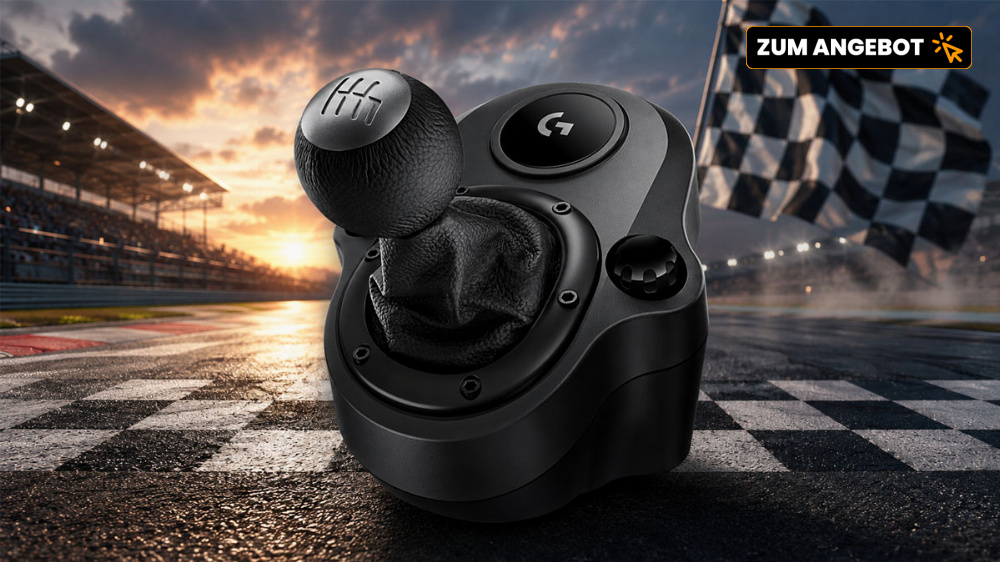 Für alle Amazon-Kunden: Logitech-Schalthebel günstig wie seit Langem nicht mehr - perfekt für AC Rallye & Co.