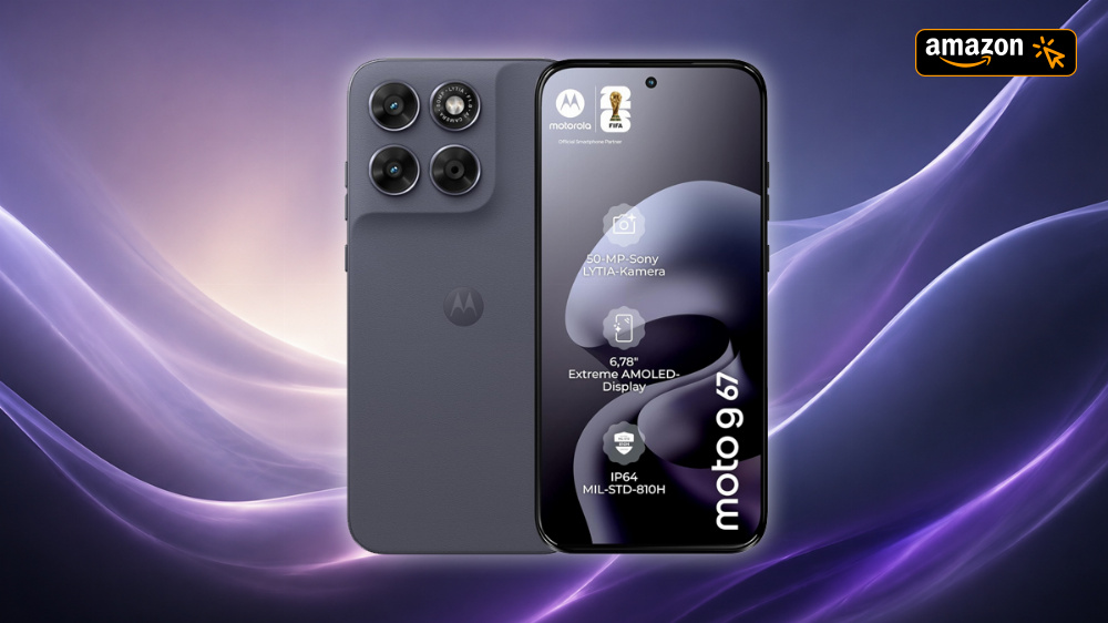 OLED-Display, 256 GB und großer Akku: Dieses Motorola-Handy gibt es günstig wie nie