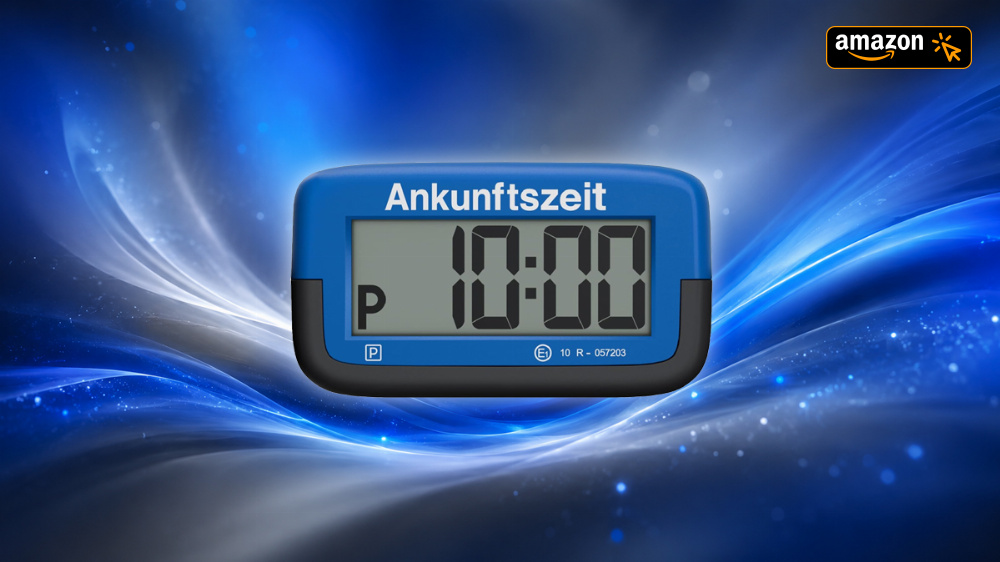 Automatische Parkscheibe statt Knöllchen? Dieses KBA-zugelassene Modell ist jetzt im Angebot
