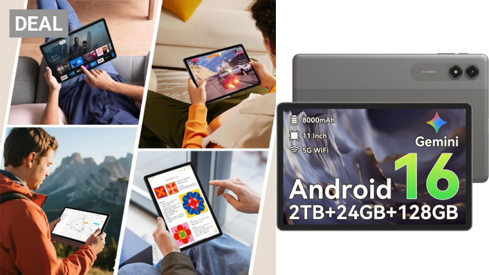 11-Zoll-Tablet nur 105€: Befristeter Amazon-Deal - mit Android 16, 128 GB Speicher &amp; 2h-Schnellladung