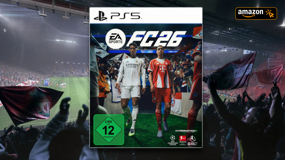 Deutschland ist raus, der virtuelle Fußball bleibt: EA Sports FC 26 jetzt für 24,99 € zum Rekordpreis sichern