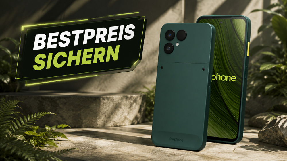 Fairphone 6 zum Bestpreis sichern: Cyberport senkt das Smartphone, das nicht nach zwei Jahren ersetzt werden will