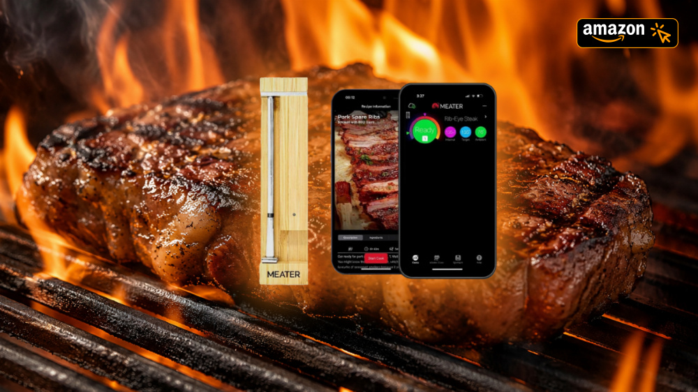 Immer noch mit Rabatt - pünktlich zur Schönwetterphase: Dieses Grill-Thermometer ist technisch faszinierend