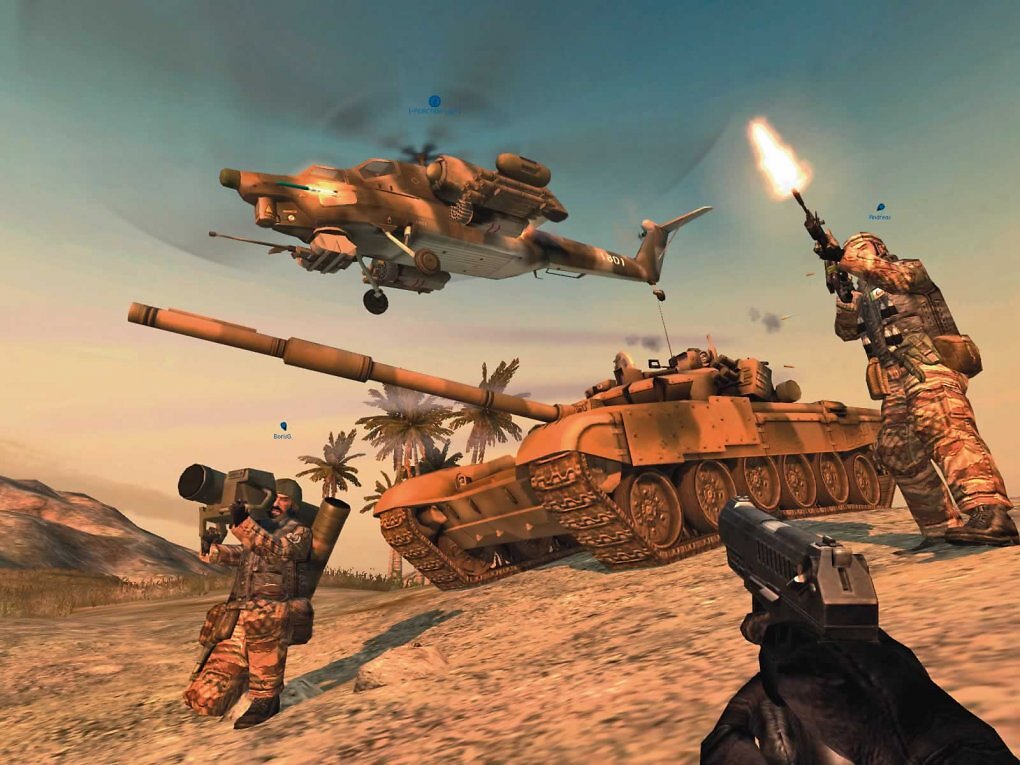 Battlefield 2 wählte zum ersten Mal in der Seriengeschichte ein modernes Szenario.