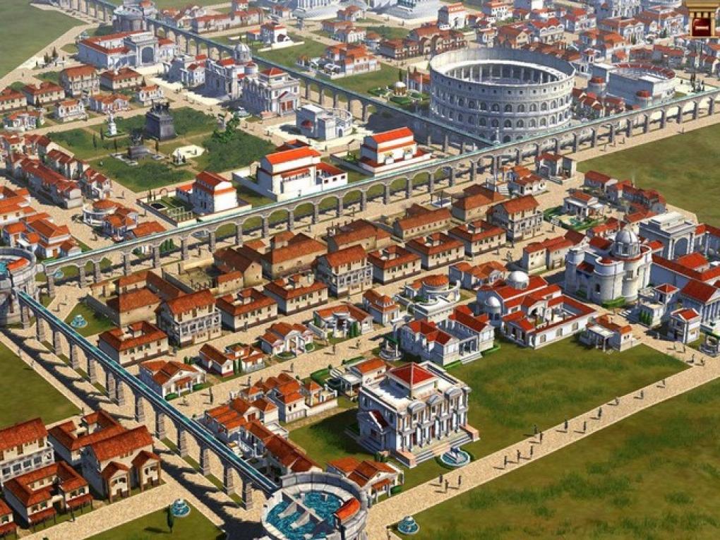 Um in Caesar 4 solch imposante Städte zu errichten, kümmern Sie sich um die Befriedigung der Bedürfnisse aller Gesellschaftsschichten, den Arbeitsmarkt, die Attraktivität der Gebiete, Kultur, Bildung, Gesundheit, Sicherheit - und um die entsprechenden Zusammenhänge. 