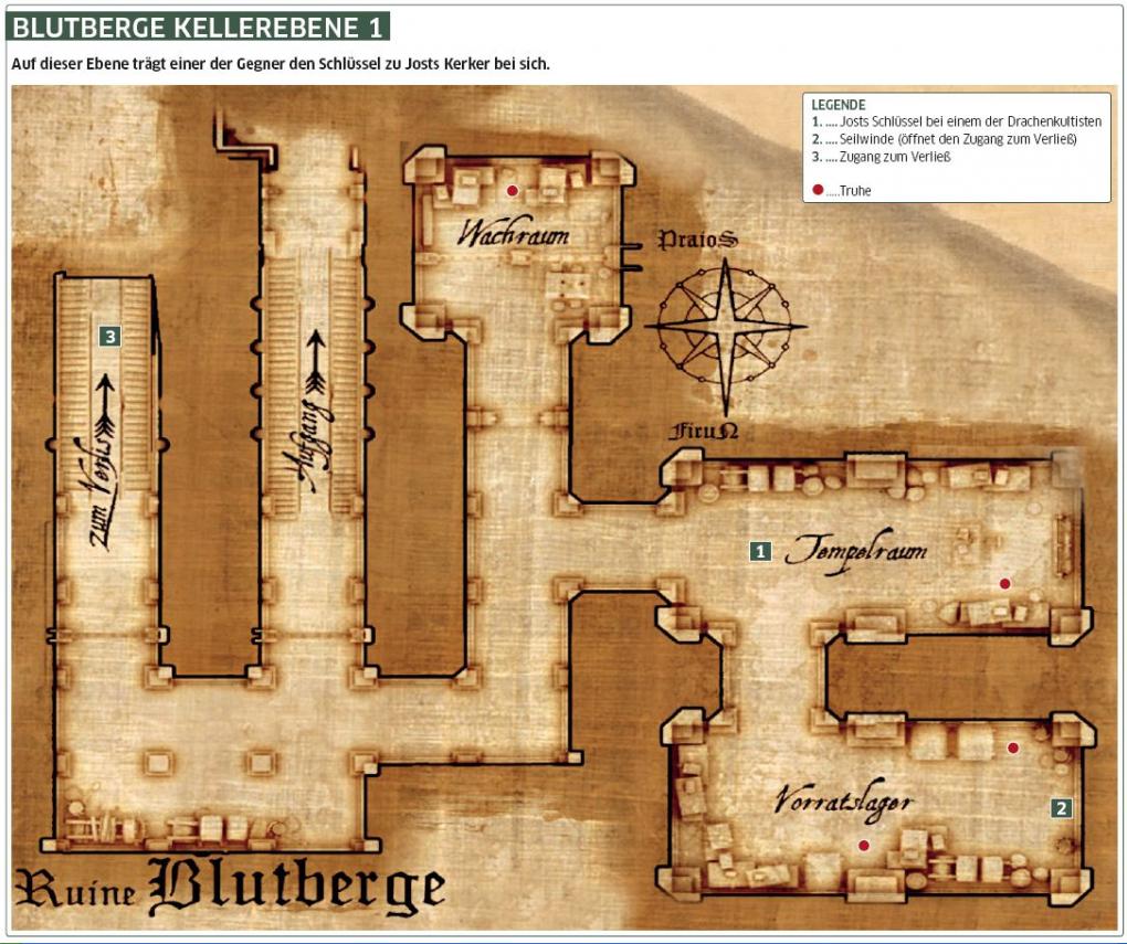 Drakensang-Komplettlösung: Die Blutberge