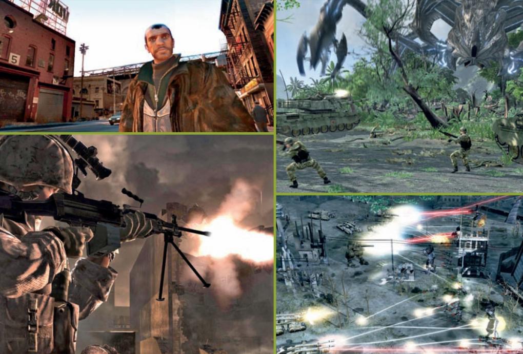 Grand Theft Auto 4, Crysis, die Call of Duty-Serie und Command & Conquer 3: Tiberium Wars bringen ihren Produzenten ordentlich Geld ein. Was steckt hinter dem Erfolg?