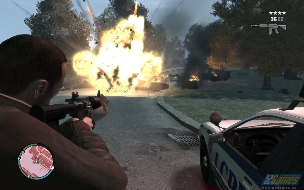 GTA 4 im PC Games Reklame-Check