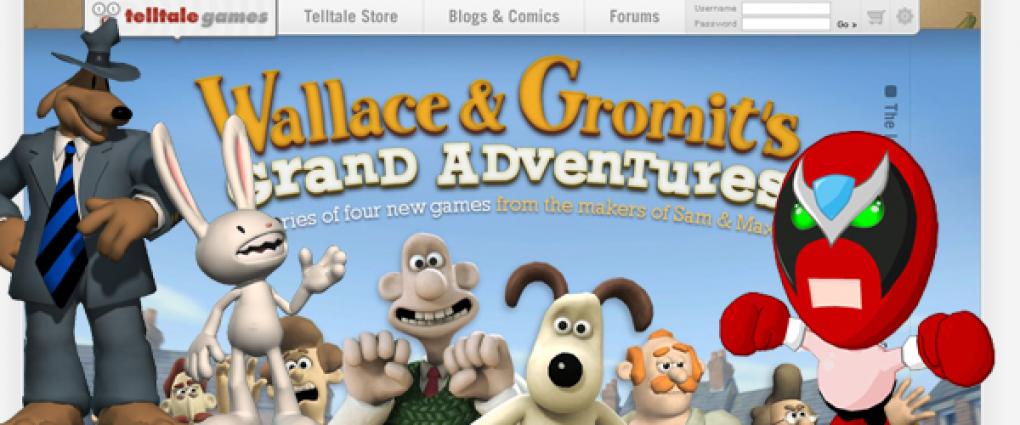 Spiele von Telltale Games: Sam & Max, Strong Bad's Cool Game for Attractive People, Wallace & Gromit