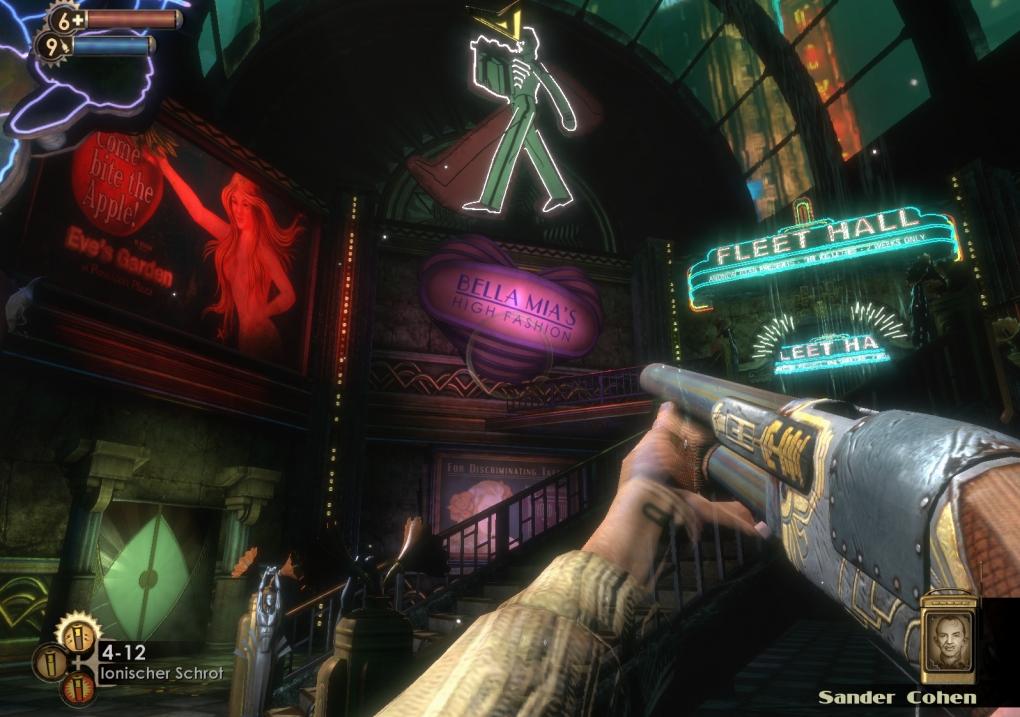 Bioshock begeisterte die Fachbesucher vor allem durch sein extravagantes Design.