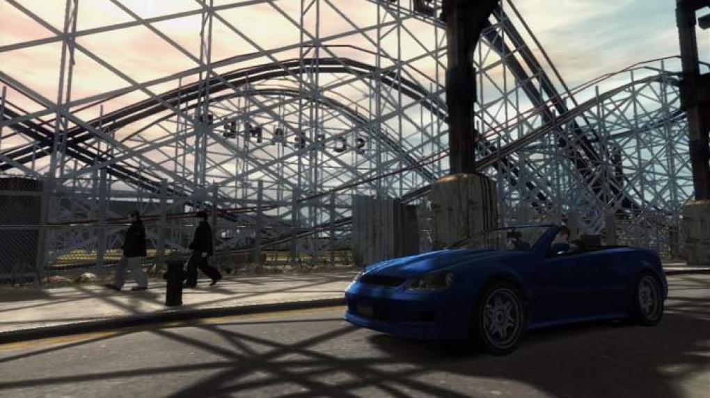 Die Rollercoaster-Mod befindet sich momentan noch in Entwicklung. Ziel des Modders: Spannende Achterbahnfahrten in Grand Theft Auto 4.