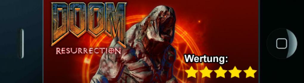 Doom Resurrection erhält im Test bei PC Games 5 von 5 möglichen Sternen.