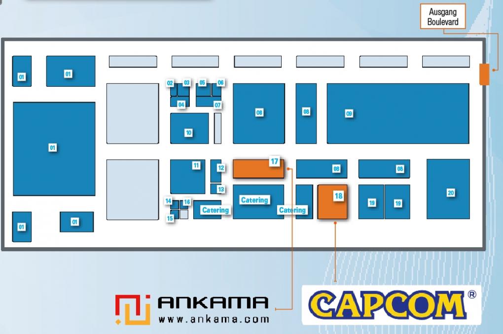 Der Hallenplan für Halle 6.