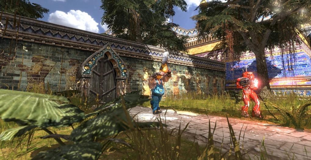... das Remake verpasst Serious Sam eine optische Politur.