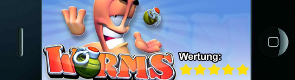 Worms erhält im Test bei PC Games 5 von 5 möglichen Sternen.