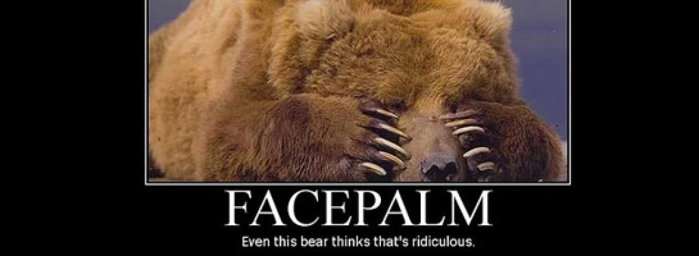 Facepalm!