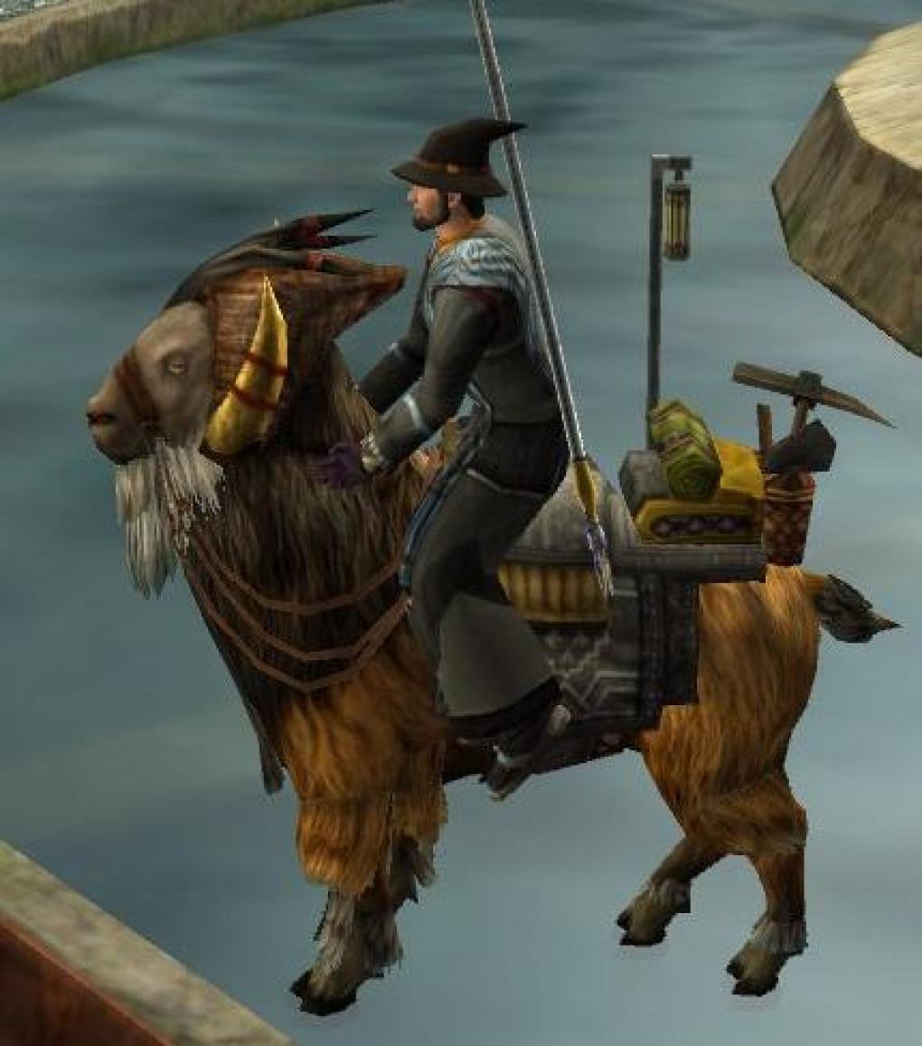 Reitziege aus Der Herr der Ringe Online