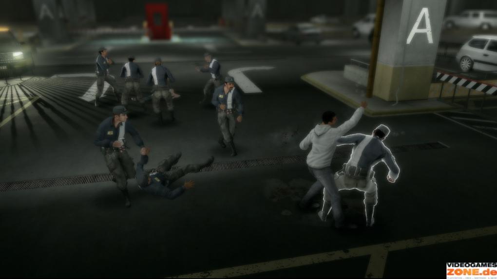 Nach dem Intro folgen Sie Lucy bis ins Parkhaus, wo Sie die Wächter im Faustkampf erledigen. Im Versteck der Assassinen sprechen Sie mit Shaun, Rebecca und Lucy, bevor Sie sich in den Animus 2.0 setzen. Hinweis: Die Lösung basiert auf der inhaltsgleichen Xbox 360-Version. (1)
