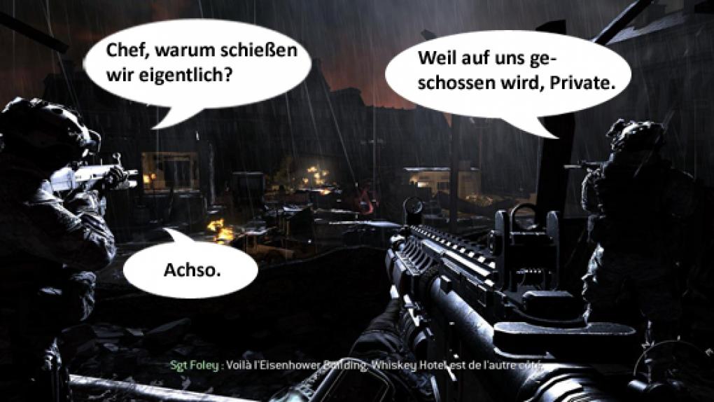 Die Frage nach dem Warum? ...