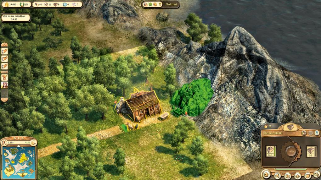 Anno 1404 Venedig: Platzieren Sie Minen und Steinbrüche
möglichst nahe an den Rohstoff vorkommen.