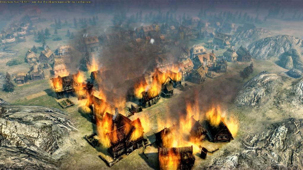 Anno 1404 Venedig: Zimmermänner halten die Gebäude in
Schuss, wodurch solche Brände verhindert werden.