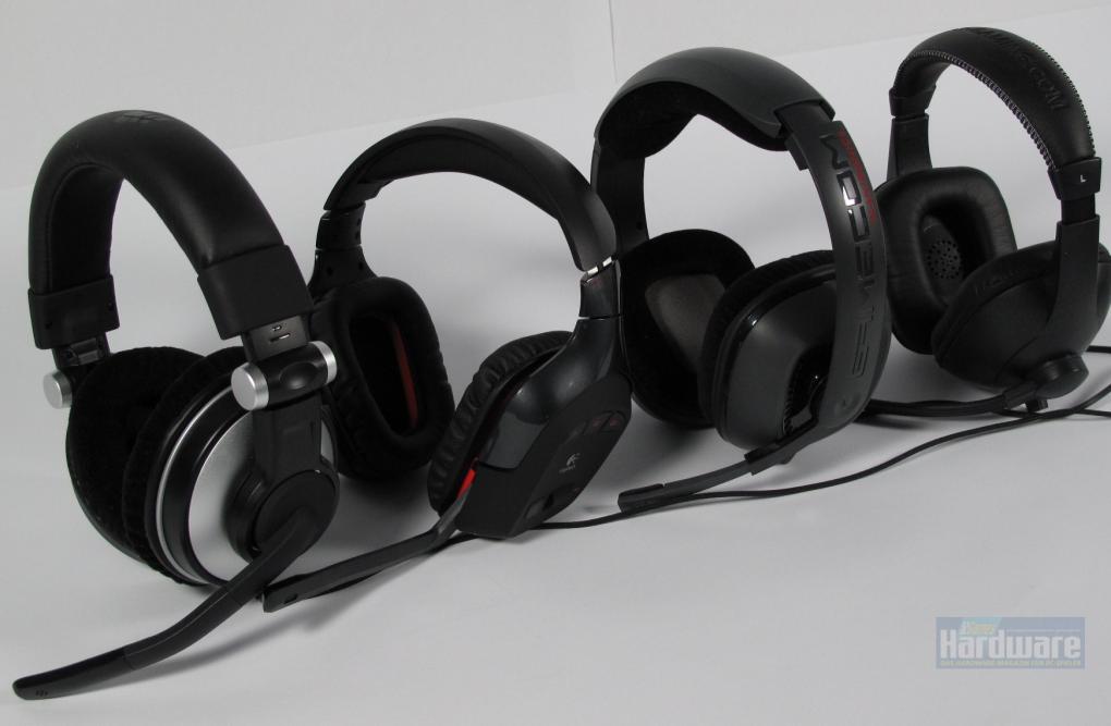Viel Auswahl haben Sie bei Headsets: USB, Klinke, Surround, Stereo...