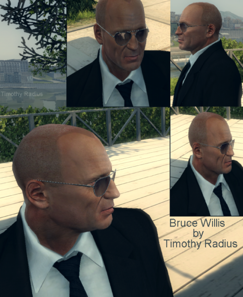Mafia 2 - Bruce Willis-Skin für Jimmy s Vendetta - Eine Mischung aus Hitman und Stirb Langsam.